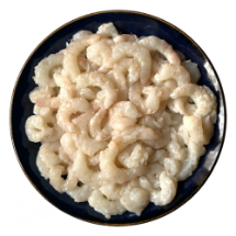 تصویر  میگو سرتیز متوسط سایز  81-100 ( پاک شده ) - 500 گرم