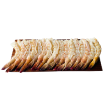 تصویر  شاه میگو ببری سایز 10-15 ( پاک شده ) - 500 گرم