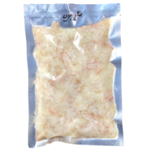 تصویر  میگو سرتیز خیلی ریز سایز 131-160 ( پاک شده ) - 450 گرم