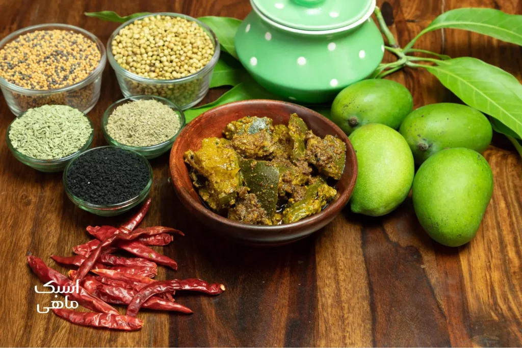  طرز تهیه ترشی انبه روغنی بندری
