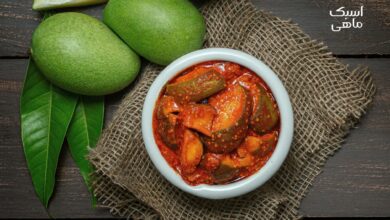 طرز تهیه ترشی انبه روغنی