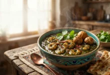 طرز تهیه قلیه میگو