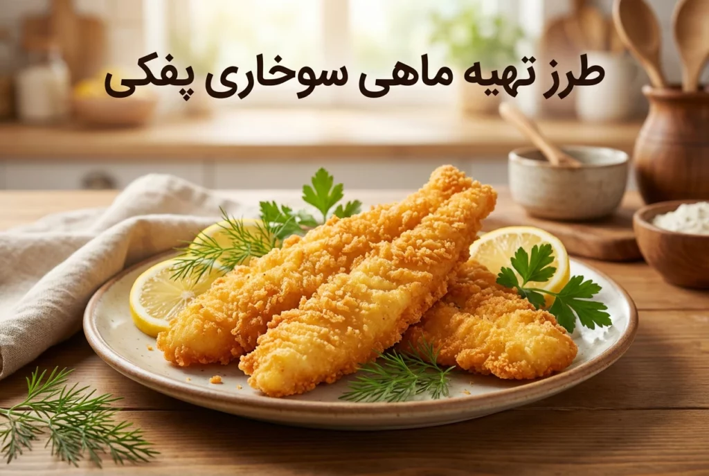 طرز تهیه ماهی سوخاری پفکی