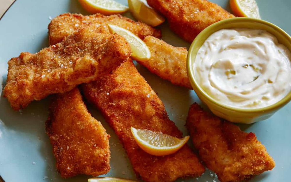 طرز پخت ماهی حسون سرخ شده